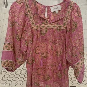 Cleobella peasant blouse